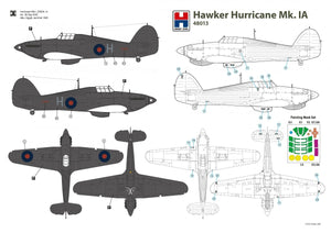 Hobby 2000 48013 Hawker Hurricane Mk.IA 1/48 – zdjęcie 3