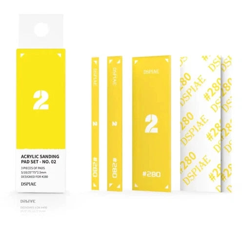 DSPIAE PT-SP02 Acrylic Sanding Pad Set (3 pcs)
