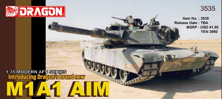 Dragon 3535 M1A1 AIM 1/35