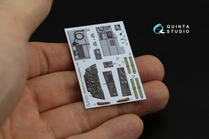 Quinta Studio QD48184 La-11 3D-Printed &amp;amp; coloured Interior on decal paper (HobbyBoss) 1/48 – zdjęcie 10