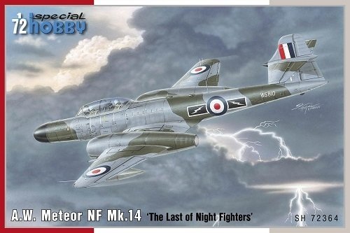 Special Hobby 72364 A.W. Meteor NF Mk.14 'The Last of Night Fighters' 1/72