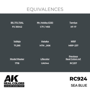 AK Interactive RC924 Sea Blue 17 ml – zdjęcie 3