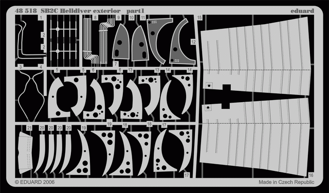 Eduard BIG4870 SB2C-4 1/48 MONOGRAM, REVELL – image 6