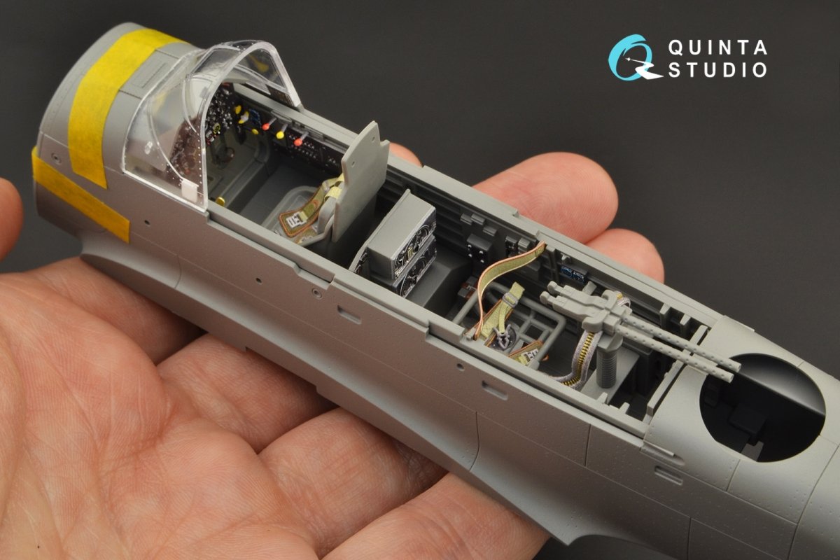 Quinta Studio QD35054 Ju 87G 3D-Printed &amp;amp; coloured Interior on decal paper ( Border Model ) 1/35 – zdjęcie 7