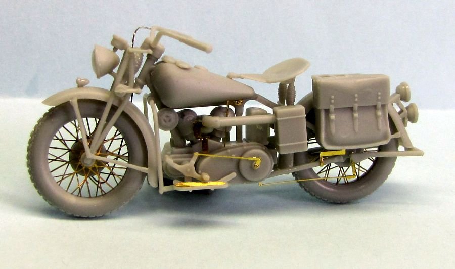 Thunder Model 35003 US Military Motorcycle Indian 741B 1/35 – zdjęcie 5