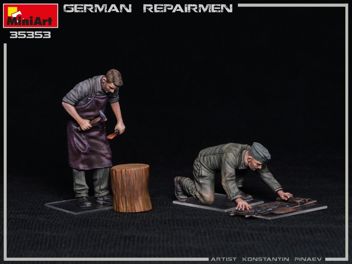 Miniart 35353 GERMAN REPAIRMEN 1/35 – zdjęcie 6