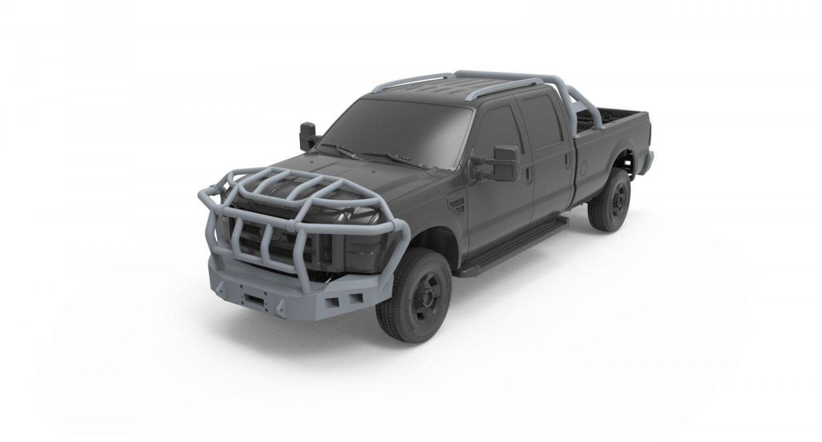 Meng Model SPS-047 Ford F-350 Exterior Accessories kit 1/24 – zdjęcie 2