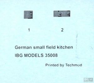 IBG 35008 German small field kitchen Hf.14 1/35 – zdjęcie 3