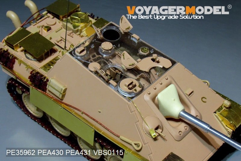 Voyager Model PE35962 WWII Jagdpanther G2 Version Basic Upgrade set For RMF 5012 1/35 – zdjęcie 12