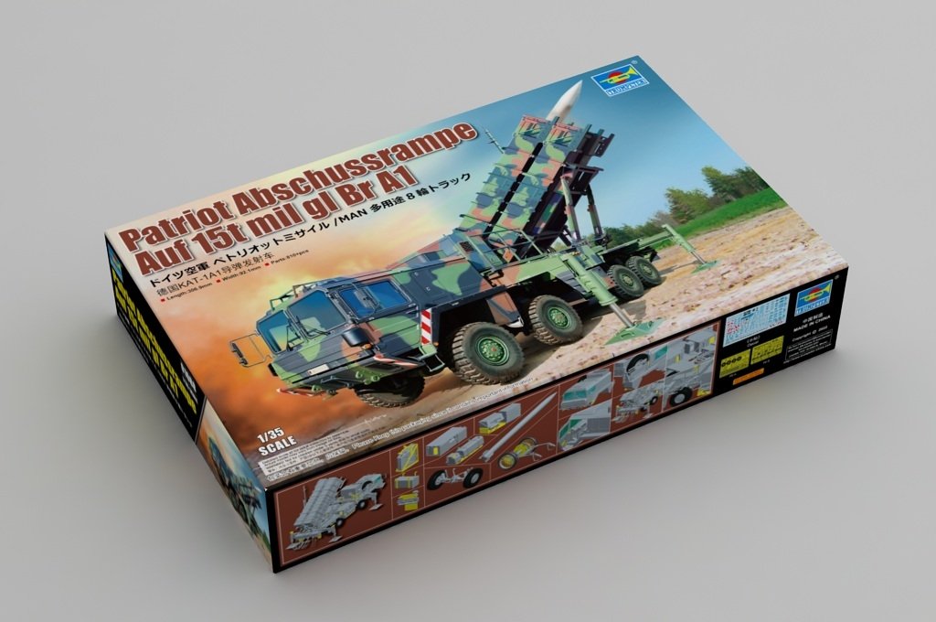 Trumpeter 01088 Patriot Abschussrampe auf 15t mil gl Br A1 1/35 – zdjęcie 2