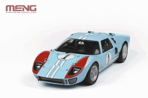 Meng Model RS-001 Ford GT40 Mk.II ’66 (Pre-colored Edition) kit 1/12 – zdjęcie 3