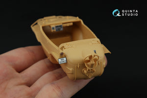 Quinta Studio QDS-35145 Schwimmwagen Type 166 3D-Printed &amp;amp; colored Interior on decal paper (Tamiya) (Small version) 1/35 – image 7