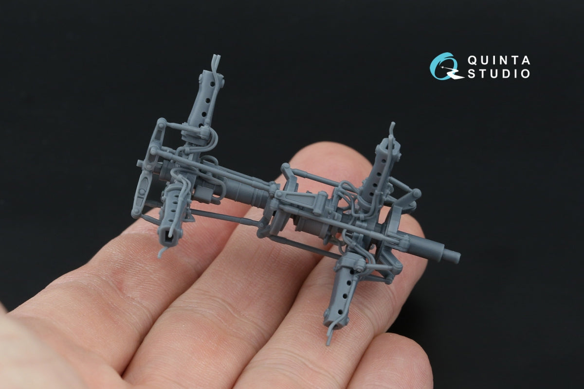 Quinta Studio QT48026 Ka-52 Rotor Hub (Zvezda) 1/48 – zdjęcie 6