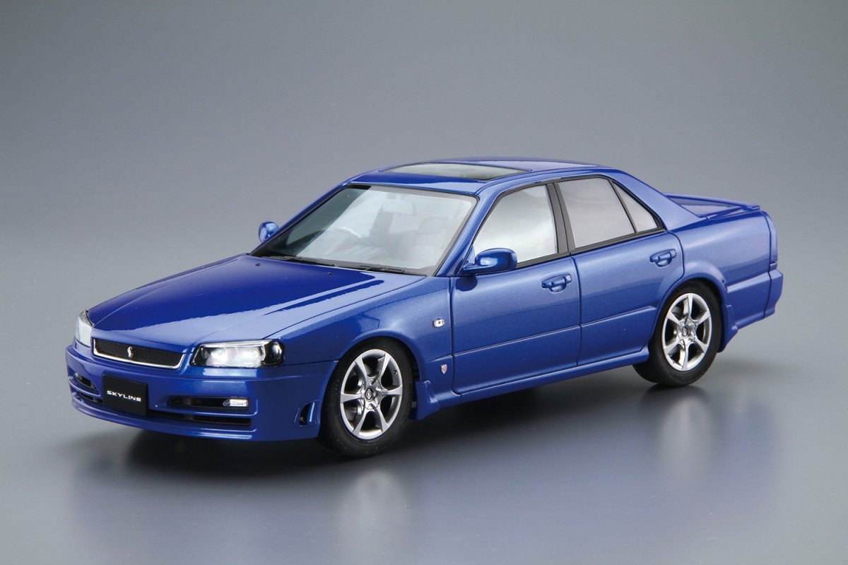 Aoshima 05533 NISSAN ER34 SKYLINE 25GT TURBO &amp;#39;01 1/24 – zdjęcie 2