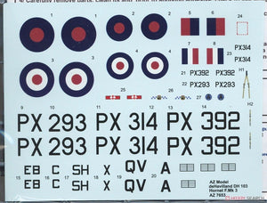 AZ Model AZ7653 de Havilland DH.103 Hornet F Mk. 3 1/72 – zdjęcie 5