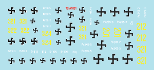 Star Decals 72-A1031 Finnish Tanks in WW2 # 3. T-34 m/1941, T-34 m/1943 and T34/85 1/72 – image 3