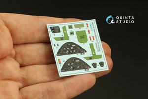 Quinta Studio QD32161 PT-13 Kaydet 3D-Printed &amp;amp; colored Interior on decal paper (Roden) 1/32 – image 5