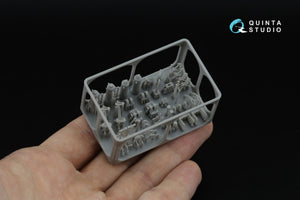 Quinta Studio QD+35157 Komintern Artillery Tractor 3D-Printed &amp; coloured Interior on decal paper (Trumpeter) (with 3D-printed resin parts) 1/35