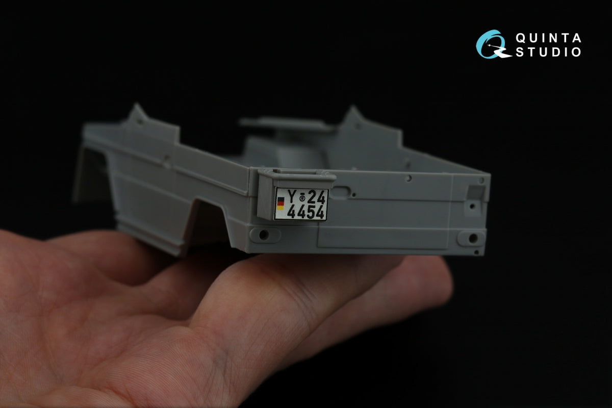 Quinta Studio QP35007 Typesetting Bundeswehr license plates (All kits) 1/35 – zdjęcie 6