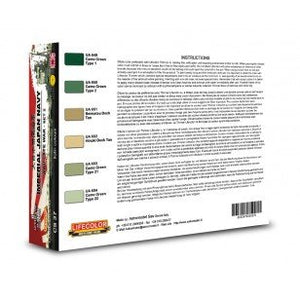 Lifecolor CS37 Acrylic paint set Japan Navy Set 2 6x22ml – zdjęcie 2