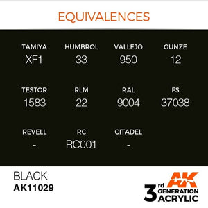 AK Interactive AK11029 Black 17ml – image 3