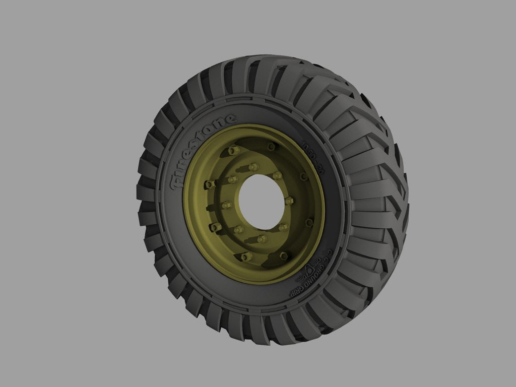 Panzer Art RE35-263 Humber Mk IV AC road wheels (Firestone) 1/35 – zdjęcie 3
