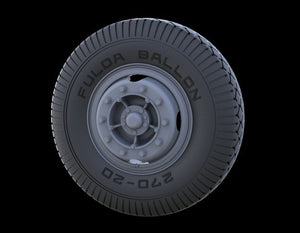 Panzer Art RE35-246 Road wheels for Bussing-Nag 4500 (early pattern) 1/35 – zdjęcie 3