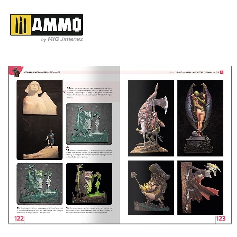 Ammo of Mig 6223 Encyclopedia of Figures Modelling Techniques Vol. 3 English – zdjęcie 5