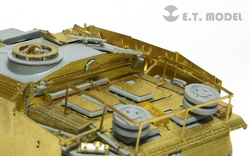E.T. Model E72-017 WWII German StuG.III Ausf.G Zimmerit For DRAGON Kit 1/72 – zdjęcie 2