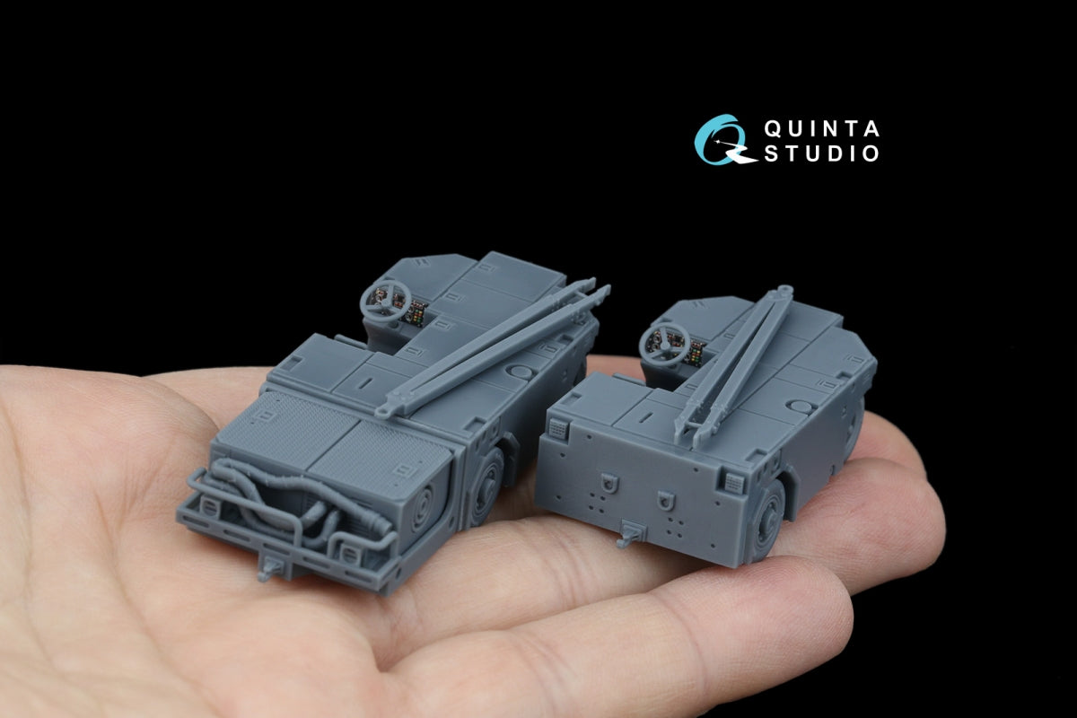 Quinta Studio QT72017 US NAVY AS32A-49 Deck tractor, short/long version, Full kit 1/72 – zdjęcie 4