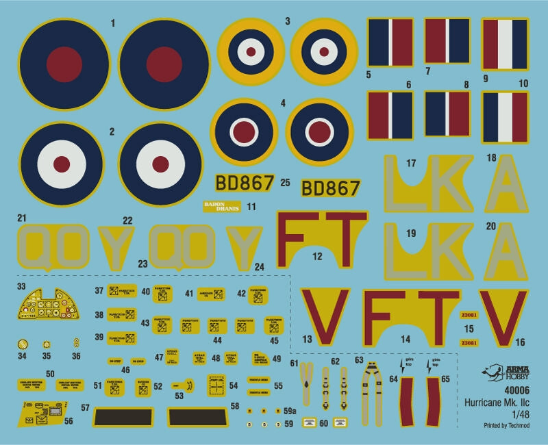 Arma Hobby 40006 Hurricane Mk IIc &amp;quot;Jubilee&amp;quot; 1/48 – zdjęcie 7