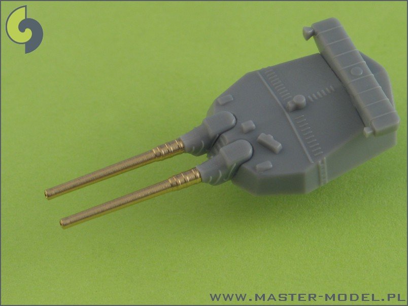 Master SM-700-009 IJN 36cm/45 (14in) Vickers and 41st Year Types barrels (8pcs) - Kongo, Fuso and Ise classes – zdjęcie 2