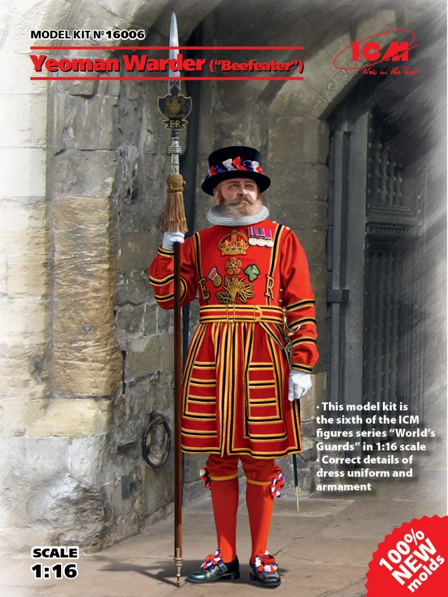 ICM 16006 Yeoman Warder Beefeater 1/16