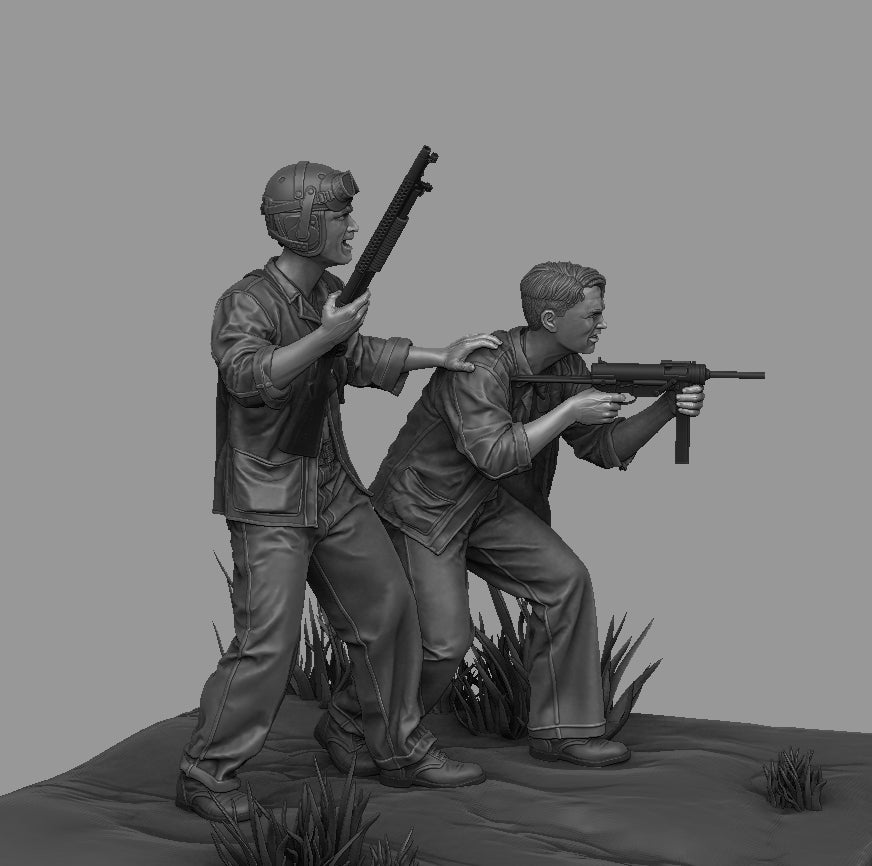 Panzer Art FI35-207 USMC tanker close combat set 1/35 – zdjęcie 3