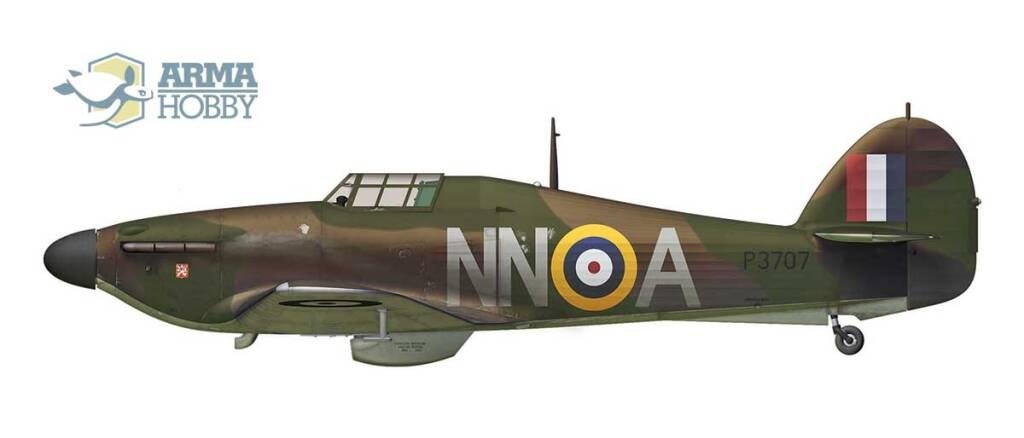 Arma Hobby 70024 Hurricane Mk I Allied Squadrons Limited Edition 1/72 – zdjęcie 6