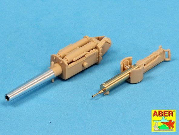 Aber 35L-164 Barrels for German WWI A7V Tank 1/35 – zdjęcie 5
