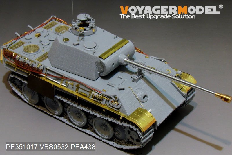 Voyager Model PE351017 WWII German Panther G Early ver.Basic upgrade set (For TAKOM 2119/2134) 1/35 – zdjęcie 10