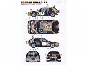 Beemax 24034 Lancia Delta S4 &amp;#39;86 Catalonia Rally Winner 1/24 – zdjęcie 2