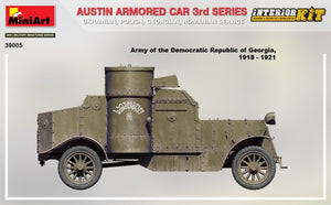 MiniArt 39005 AUSTIN ARMORED CAR 3rd SERIES: UKRAINIAN, POLISH, GEORGIAN, ROMANIAN SERVICE. INTERIOR KIT 1/35 – zdjęcie 7