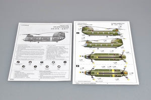 Trumpeter 01621 CH-47A Chinook medium-lift helicopter 1/72 – zdjęcie 3
