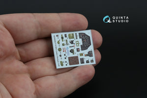 Quinta Studio QD48482 P-51B/C (Late) 3D-Printed coloured Interior on decal paper (Tamiya) 1/48 – zdjęcie 7