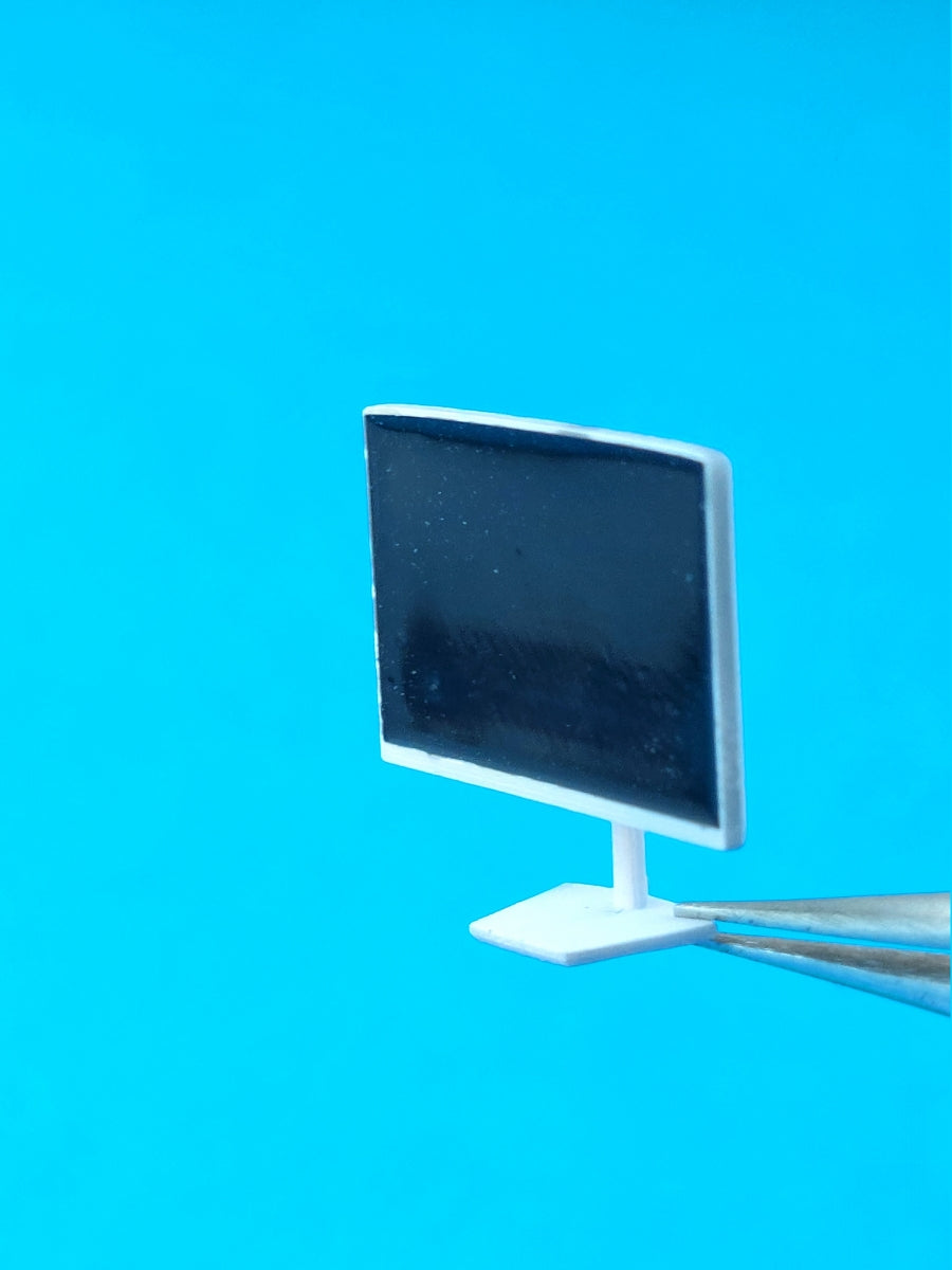 Point of no Return 3524057 PC z monitorem, klawiaturą, myszką i kalkomaniami / PC with monitor, keyboard, mouse and decals 1/35 – immagine 7
