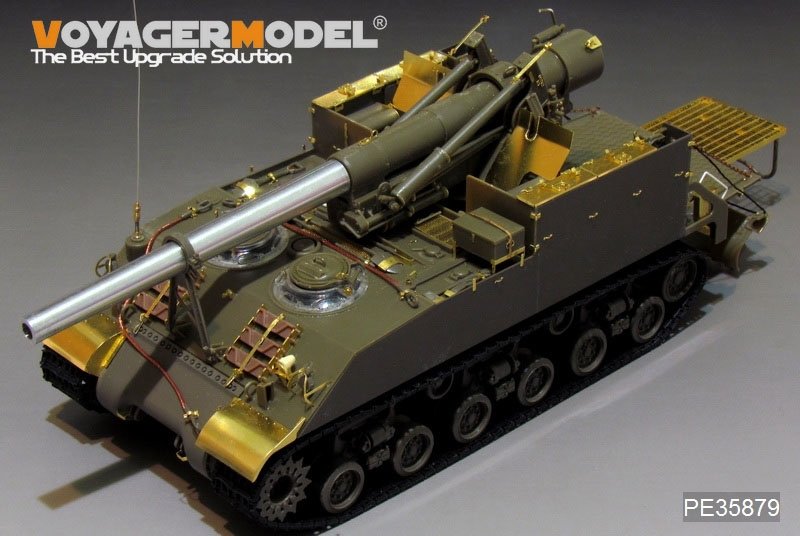 Voyager Model PE35879 WWII US M40 SPG Basic For AFV CLUB 1/35 – zdjęcie 13