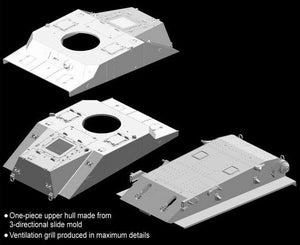 Dragon 7435 Japanese Type 2 (Ka-Mi) Amphibious Tank 1/72 – zdjęcie 3