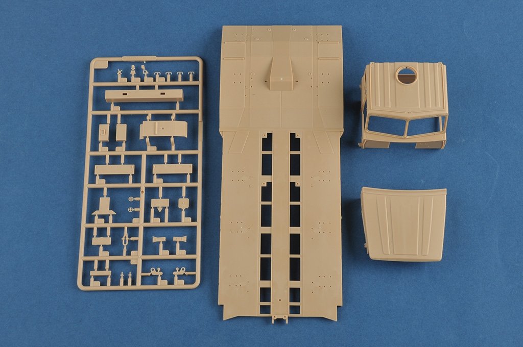 Hobby Boss 85527 Scammell Commander with 62 tonne Crane Fruehauf semi-trailer 1/35 – Bild 10