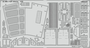 Eduard 32946 F-5F interior 1/32 KITTY HAWK – zdjęcie 2