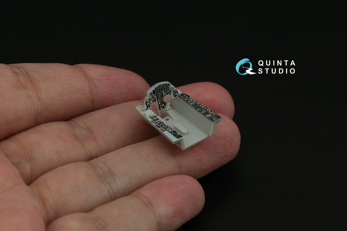 Quinta Studio QD72101 F-104S 3D-Printed &amp;amp; coloured Interior on decal paper (Hasegawa) 1/72 – zdjęcie 7