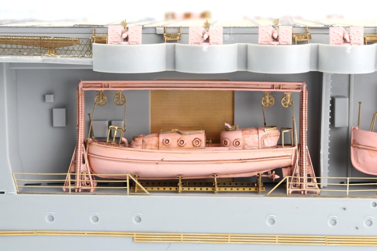 MK1 Design MD-20022 USS CV-6 Enterprise DX with Full Wooden Deck for Trumpeter 1/200 – zdjęcie 29