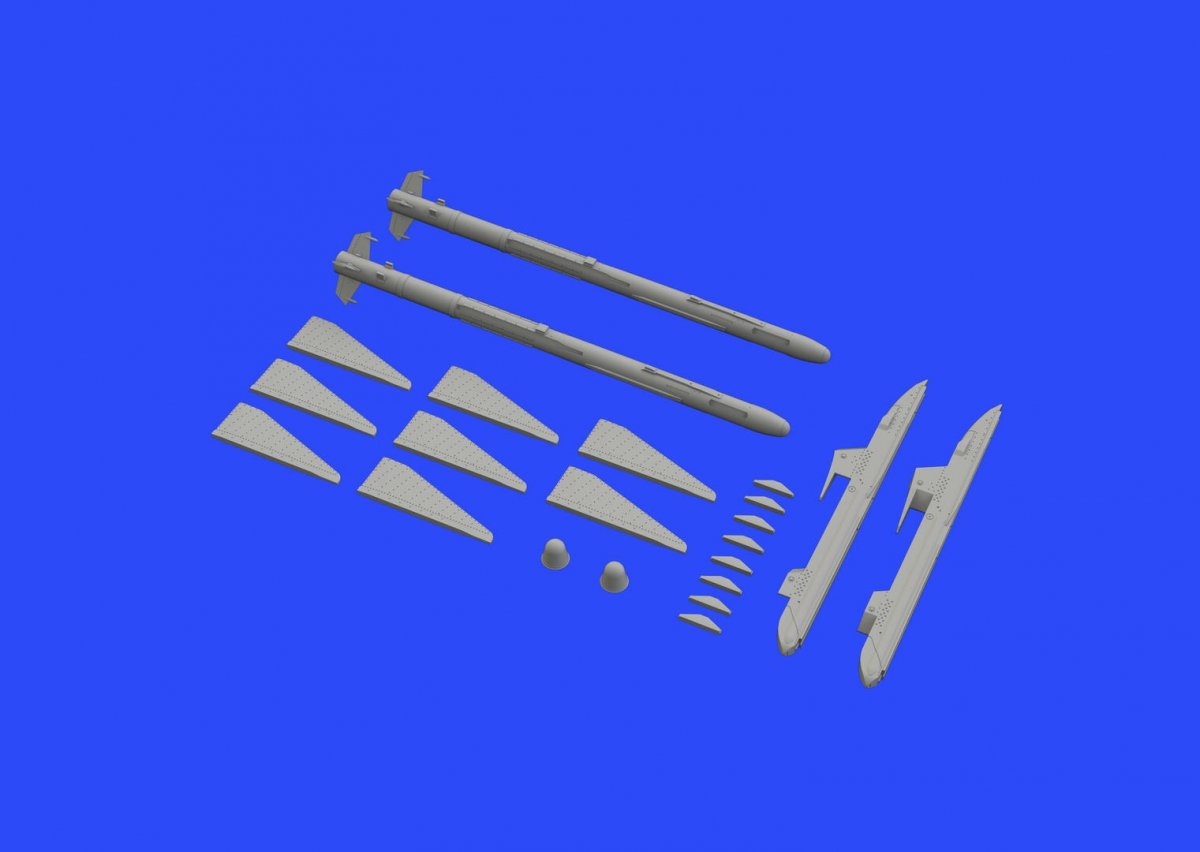 Eduard 648433 R-23T missiles for MiG-23 EDUARD, TRUMPETER 1/48 – Bild 3