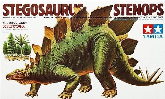 Tamiya 60202 Stegosaurus Stenops Kit - CW902